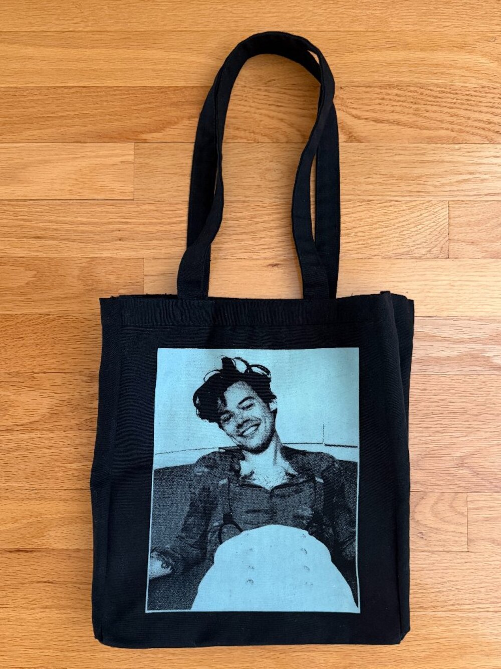 Harry Styles Treat People With Kindness Black Love on Tour Concert Tour Tote Bag
